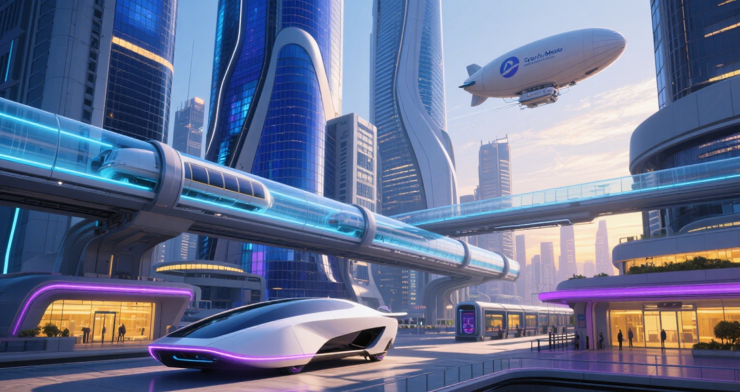 Future City Concept Art